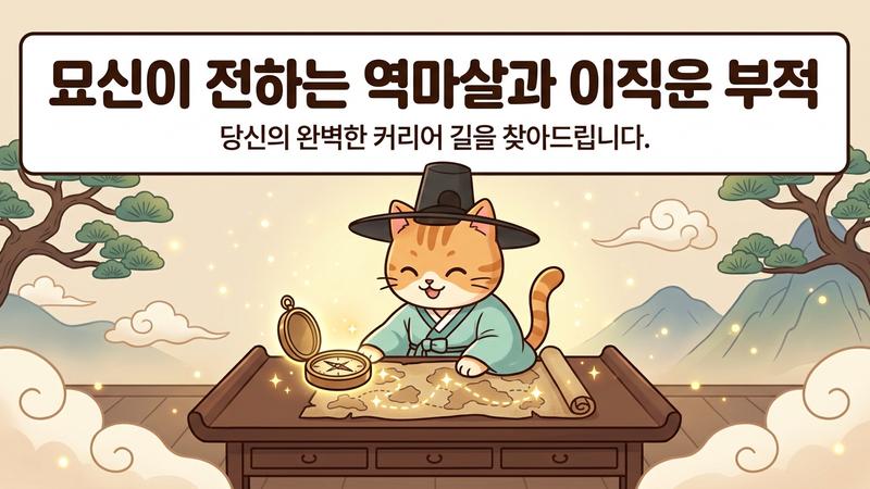 내 사주에 역마살이 있으면 이직을 자주 해야 할까? 2026년 커리어 처방전