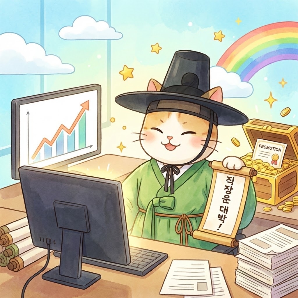 묘신의 직장운 대박