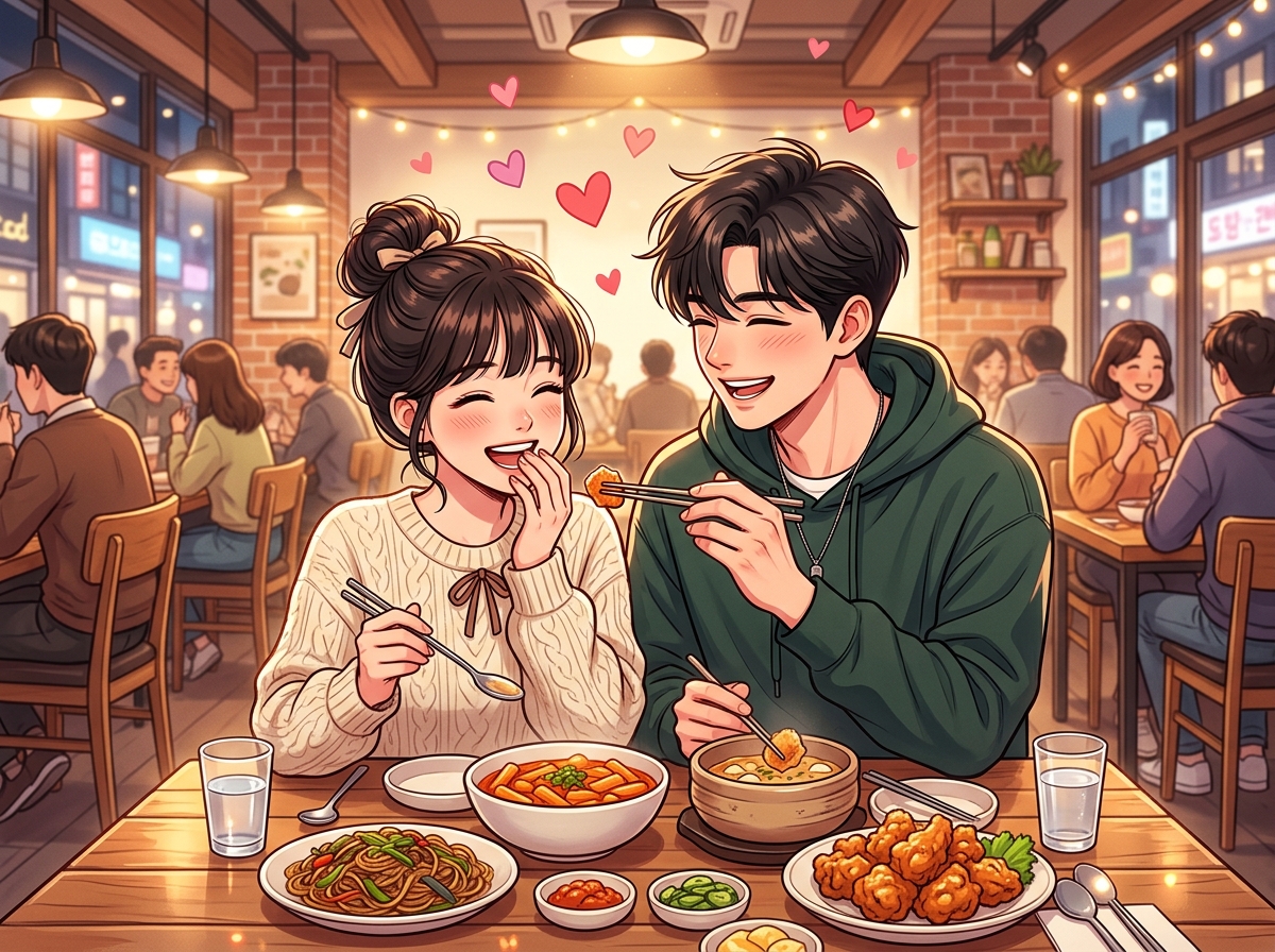 연락 없는 썸남 속마음, 선톡 먼저 보내도 될까? 제5화 장면