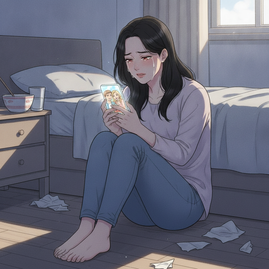 환승 이별한 상대방, 언제 후회하고 미련 생길까? 제1화 장면