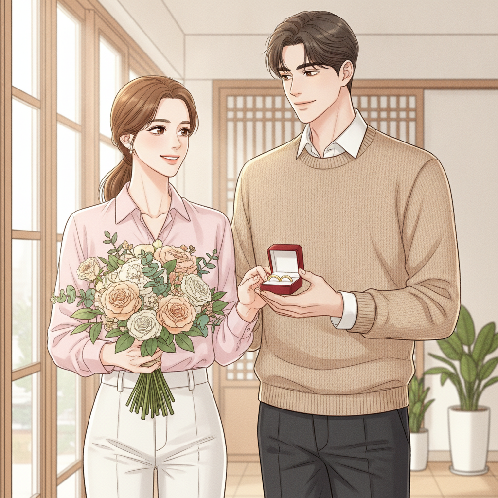 결혼 준비 중 파혼 위기, 사주 궁합으로 지켜낼 수 있을까? - 천칠당 사주 웹툰
